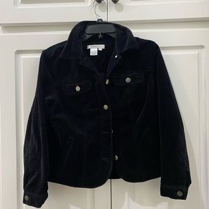 Coldwater Creek Velveteen Jacket